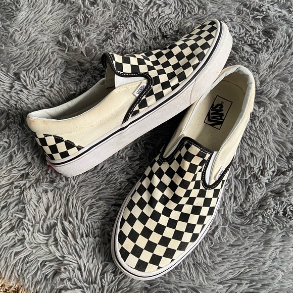 Other - Men’s Classic Checker Vans Slip On Shoes